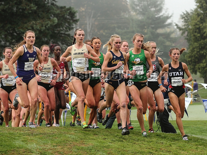 2017Pac12XC-98.JPG - Oct. 27, 2017; Springfield, OR, USA; XXX in the Pac-12 Cross Country Championships at the Springfield  Golf Club.
